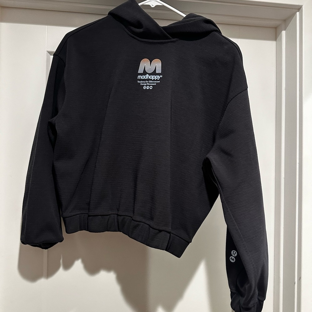 Mad, happy limited edition, Lululemon Collab sweatshirt